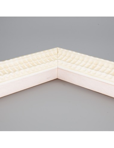 Moldura Kolumna 681/016 · 34×30 mm · Blanco