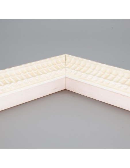 Moldura Kolumna 681/016 · 34×30 mm · Blanco