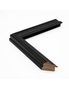 Moldura Kolumna 681/022 · 34×30 mm · Negro