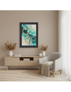 Moldura Kolumna 681/022 · 34×30 mm · Negro 2