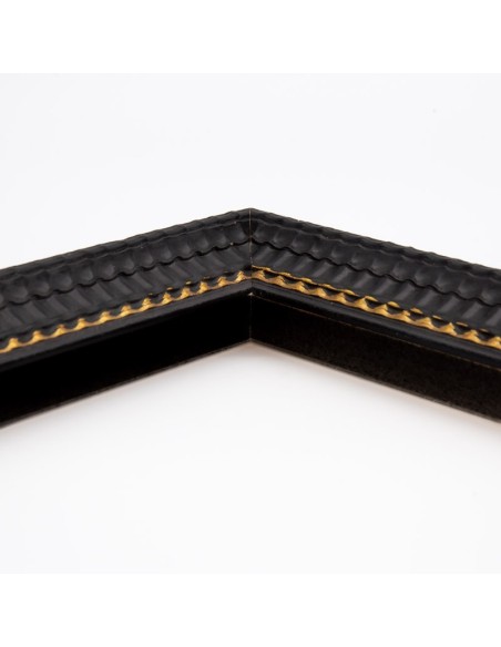 Moldura Kolumna 681/028 · 34×30 mm · Negro