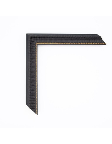 Moldura Kolumna 681/028 · 34×30 mm · Negro