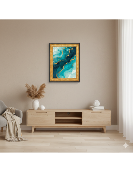 Moldura Kolumna 681/800 · 34×30 mm · Oro