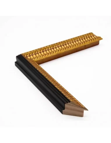 Muestra moldura Kolumna 681/800 · 34×30 mm · Oro Muestra moldura Kolumna 681/800 · 34×30 mm · Oro