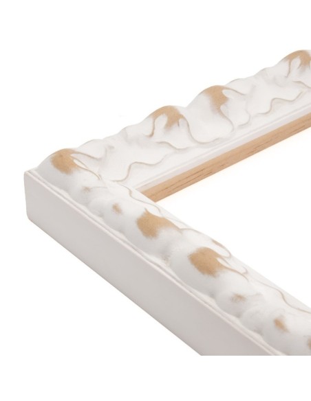 Moldura Traviata 693/010 · 39×40 mm · Blanco