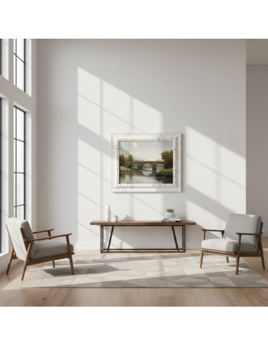 Moldura Traviata 694/010 · 99×43 mm · Blanco