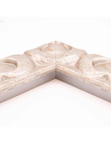 Moldura Corazza 695/749 · 89×41 mm · Plata