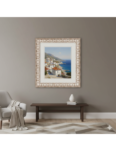Moldura Corazza 695/749 · 89×41 mm · Plata