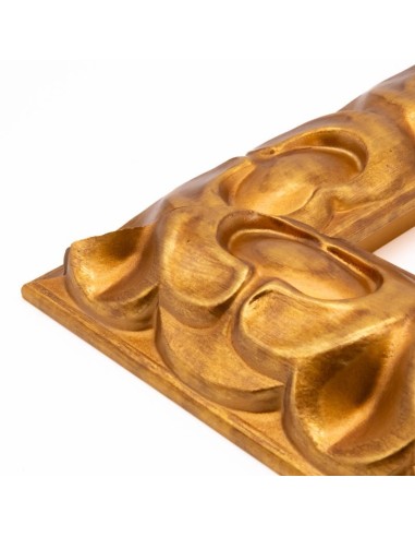 Moldura Corazza 695/846 · 89×41 mm · Oro