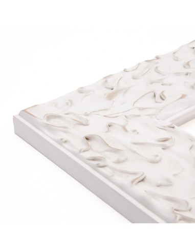 Moldura Volcano 700/011 · 85×20 mm · Blanco