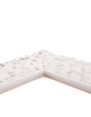 Moldura Volcano 700/011 · 85×20 mm · Blanco
