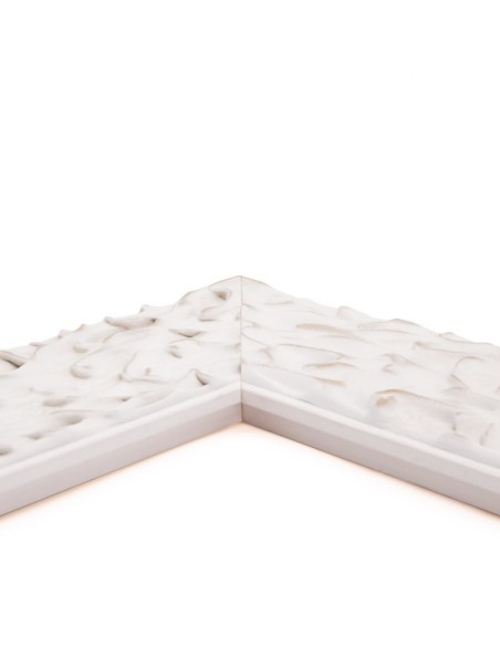 Moldura Volcano 700/011 · 85×20 mm · Blanco