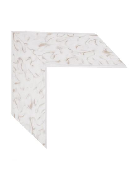 Moldura Volcano 700/011 · 85×20 mm · Blanco