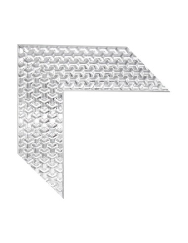 Moldura Braid 701/641 · 85×18 mm · Plata
