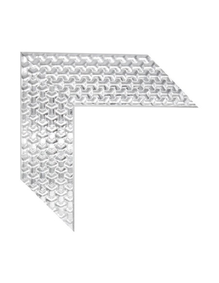 Moldura Braid 701/641 · 85×18 mm · Plata