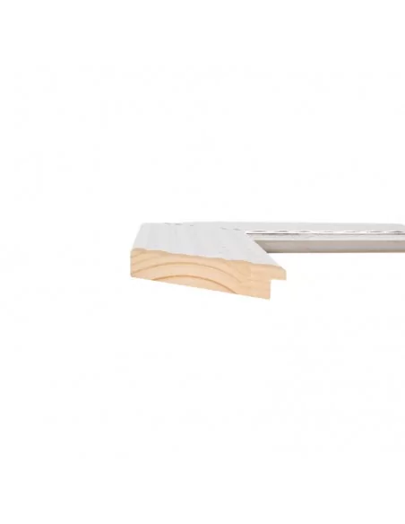 Muestra moldura Braid 701/641 · 85×18 mm · Plata Muestra moldura Braid 701/641 · 85×18 mm · Plata