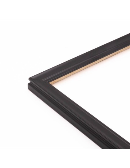 Moldura Liken 703/020 · 16×17 mm · Negro