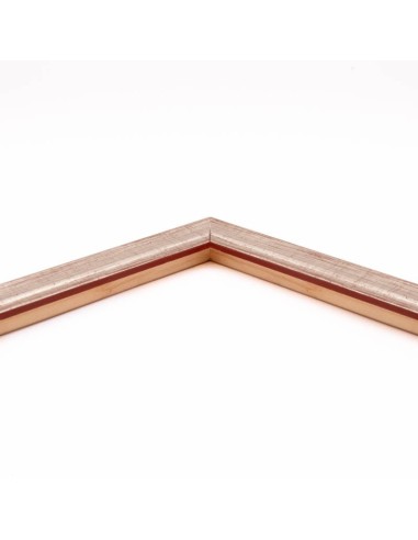 Moldura Liken 703/747 · 16×17 mm · Plata