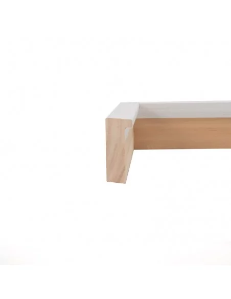 Moldura Nordic 708/0111 · 18×41 mm · Blanco