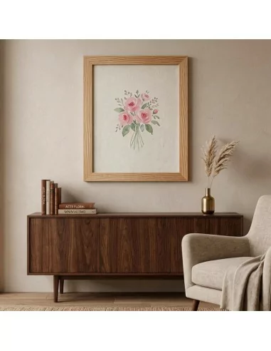 Moldura Nordic 709/0305 · 28×52 mm · Roble