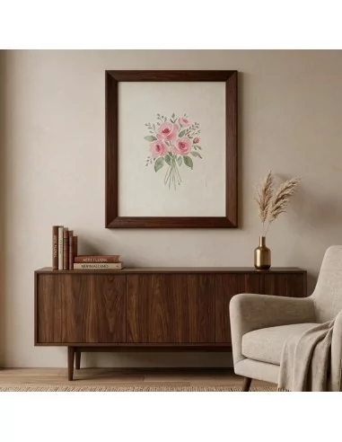 Moldura Nordic 709/1760 · 28×52 mm · Nogal