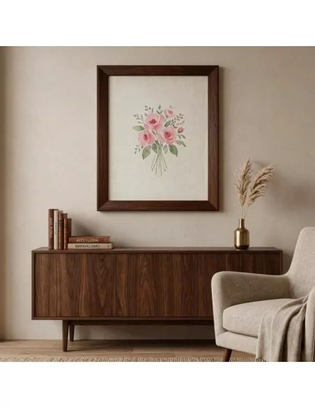 Moldura Nordic 709/1760 · 28×52 mm · Nogal