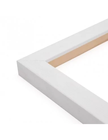 Moldura Nordic 710/0111 · 28×25 mm · Blanco
