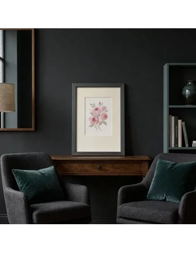 Moldura Nordic 710/2865 · 28×25 mm · Gris