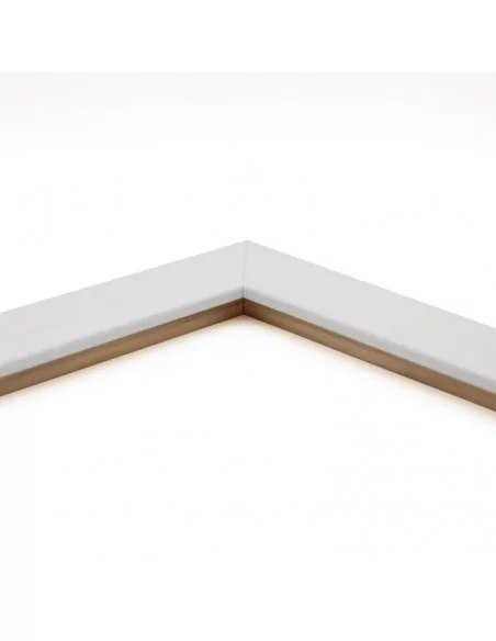 Moldura Nordic 711/0111 · 38×15 mm · Blanco