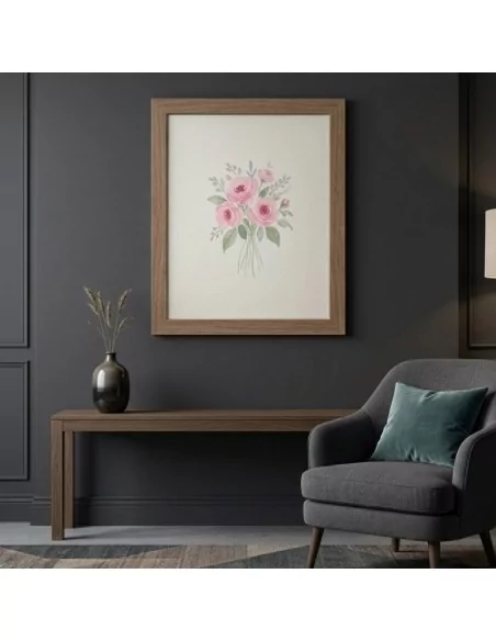Moldura Nordic 711/1605 · 38×15 mm · Avellana