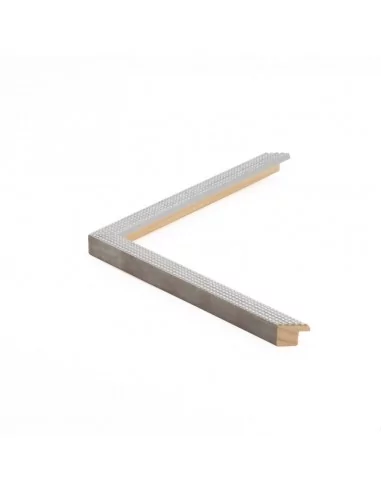 Muestra moldura Bubbles 692/750 · 17×17 mm · Plata