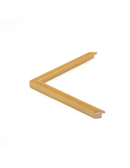 Muestra moldura Bubbles 692/850 · 17×17 mm · Oro