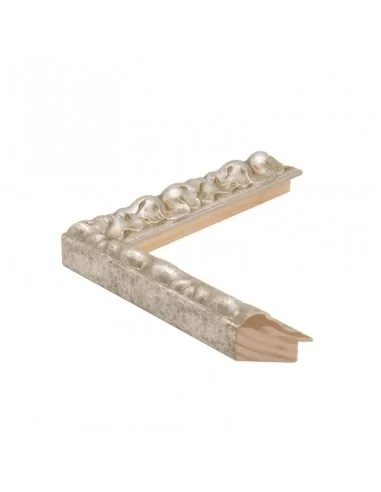 Muestra moldura Traviata 693/749 · 39×40 mm · Plata