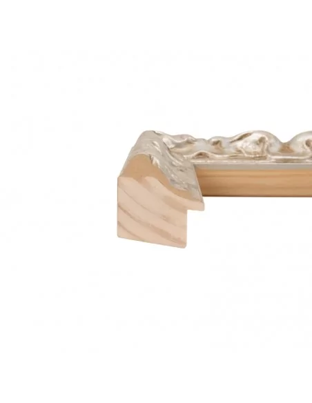 Muestra moldura Traviata 693/749 · 39×40 mm · Plata