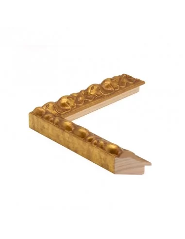 Muestra moldura Traviata 693/846 · 39×40 mm · Oro Muestra moldura Traviata 693/846 · 39×40 mm · Oro