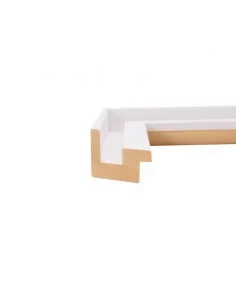 Muestra moldura Renoir 702/000 · 36×30 mm · Cruda 2