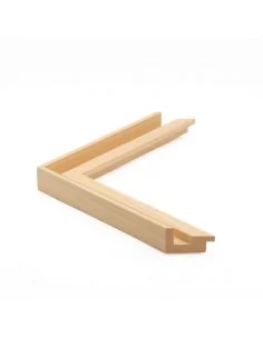Muestra moldura Renoir 702/010 · 36×30 mm · Blanco