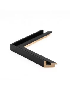 Muestra moldura Renoir 702/020 · 36×30 mm · Negro