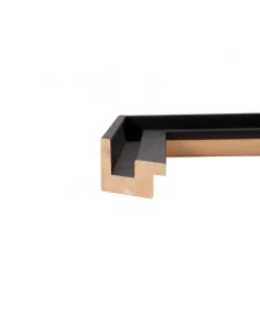 Muestra moldura Renoir 702/020 · 36×30 mm · Negro 2