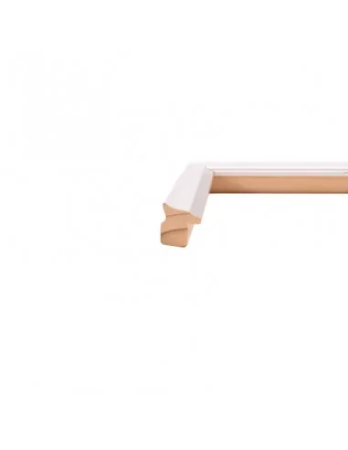 Muestra moldura Liken 703/017 · 16×17 mm · Plata