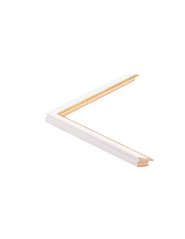 Muestra moldura Liken 703/018 · 16×17 mm · Oro