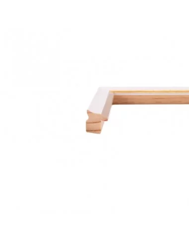 Muestra moldura Liken 703/018 · 16×17 mm · Oro