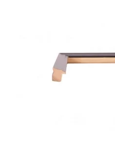 Muestra moldura Liken 703/020 · 16×17 mm · Negro 2