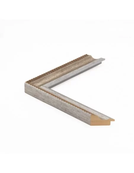 Muestra moldura Scarlata 705/747 · 35×27 mm · Plata Muestra moldura Scarlata 705/747 · 35×27 mm · Plata