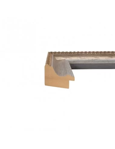 Muestra moldura Scarlata 705/747 · 35×27 mm · Plata Muestra moldura Scarlata 705/747 · 35×27 mm · Plata