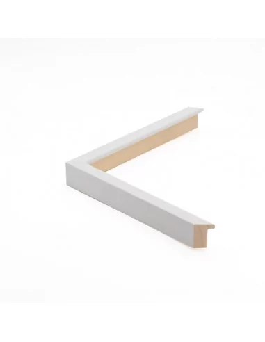 Muestra moldura Nordic 707/0111 · 15×29 mm · Blanco Muestra moldura Nordic 707/0111 · 15×29 mm · Blanco