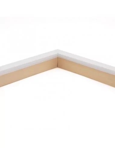 Muestra moldura Nordic 707/0111 · 15×29 mm · Blanco Muestra moldura Nordic 707/0111 · 15×29 mm · Blanco