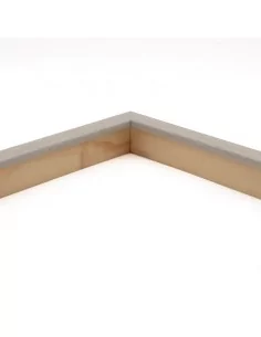 Muestra moldura Nordic 707/2830 · 15×29 mm · Gris