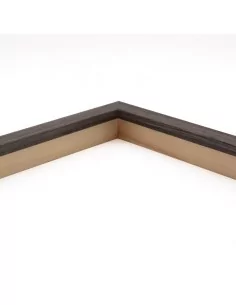 Muestra moldura Nordic 707/2865 · 15×29 mm · Gris