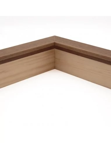 Muestra moldura Nordic 708/1605 · 18×41 mm · Avellana Muestra moldura Nordic 708/1605 · 18×41 mm · Avellana